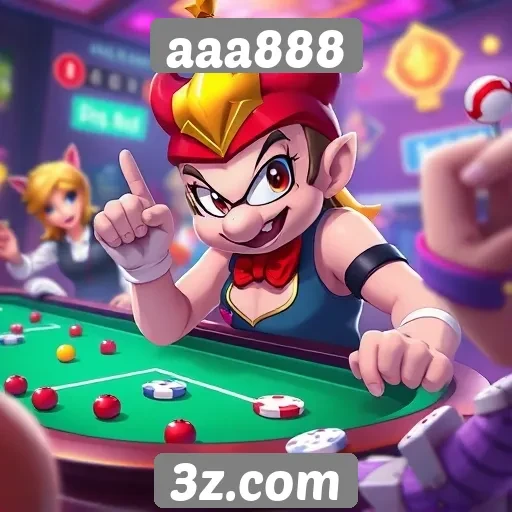 experiência de jogos ao vivo no aaa888